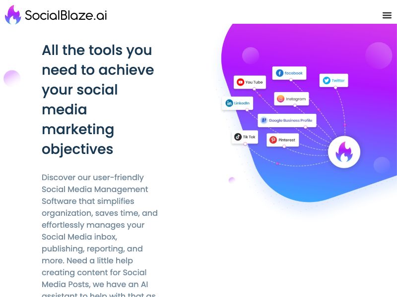 Social Blaze Screenshot