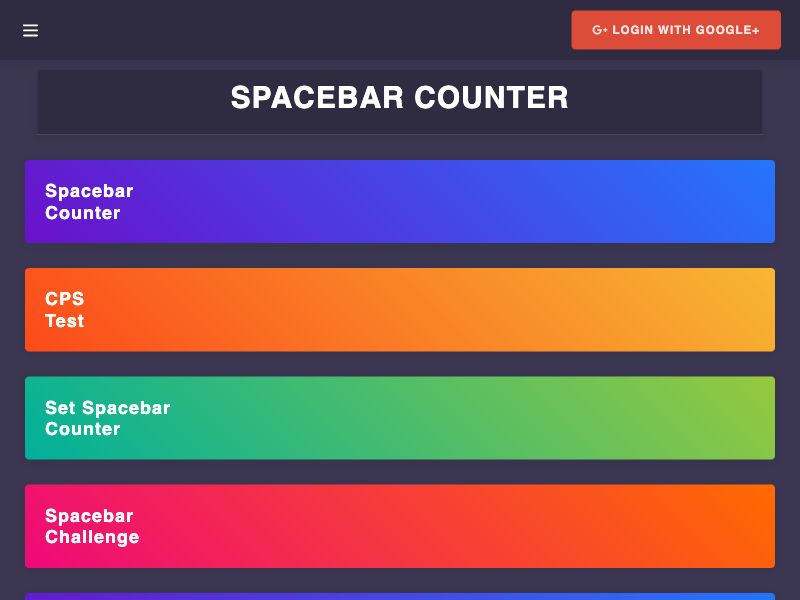 Space Bar Clicker