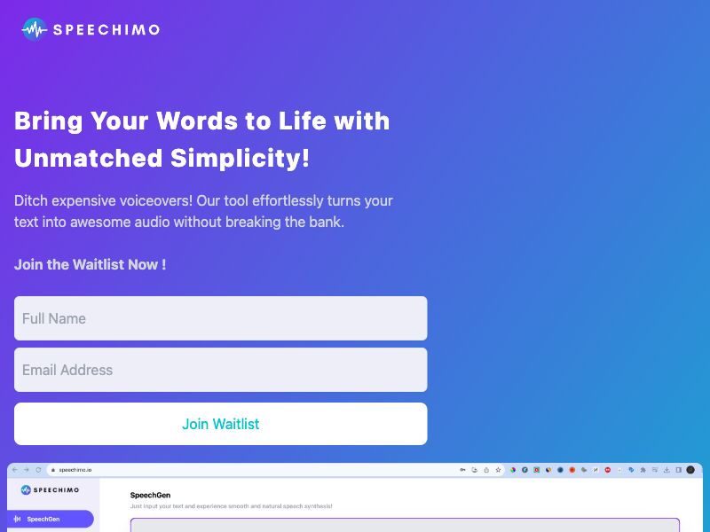 Speechimo Screenshot