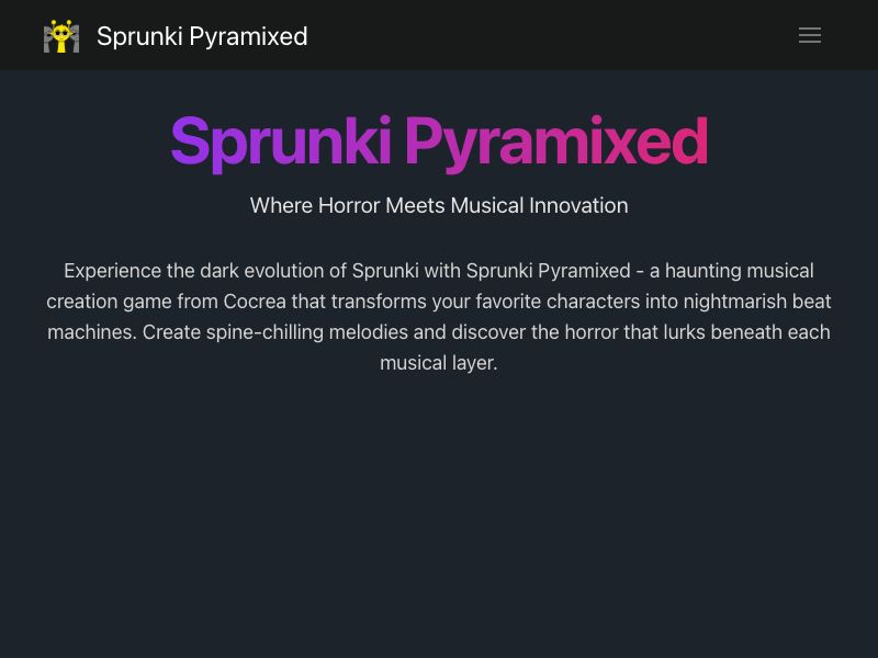 Sprunki Pyramixed