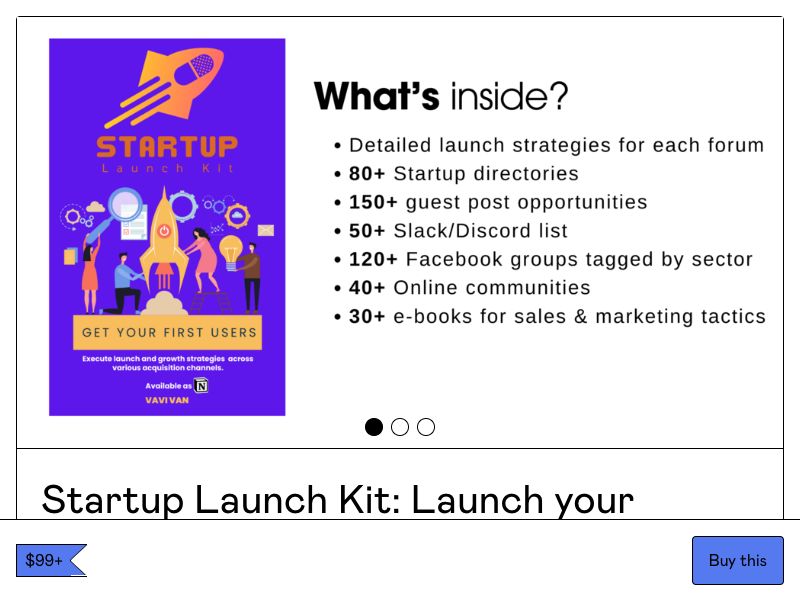 Startup Launch Kit