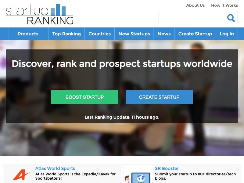 Startup Ranking Image