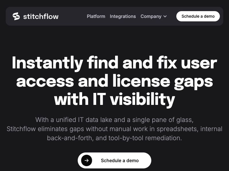 Stitchflow Screenshot