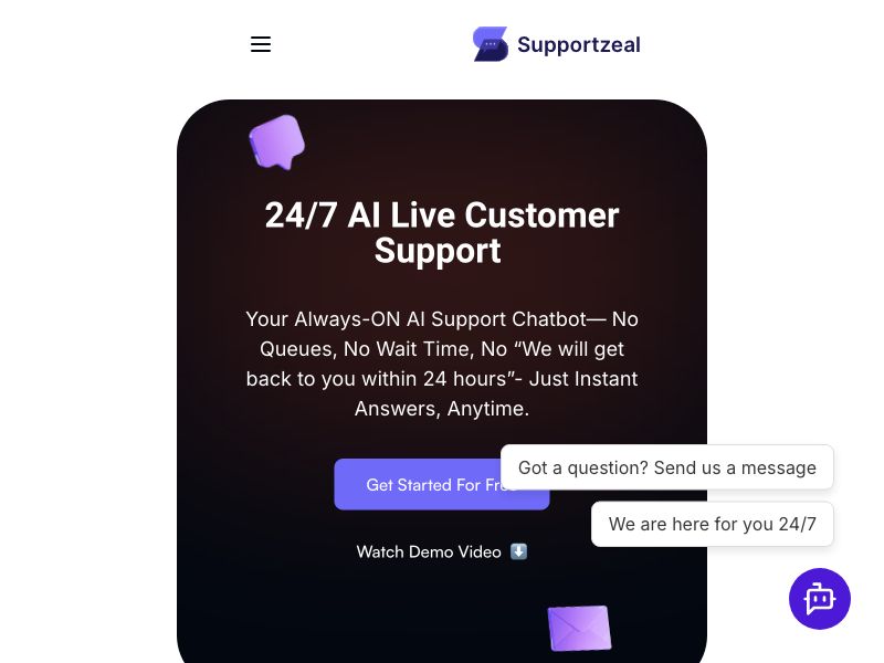 Supportzeal Screenshot