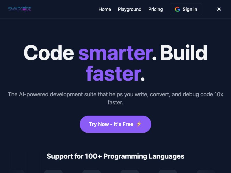 Swapcode AI