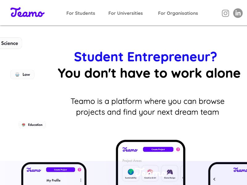 Teamo Screenshot