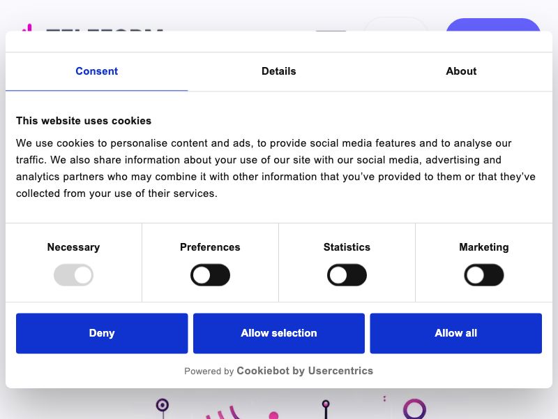 Teleform Screenshot