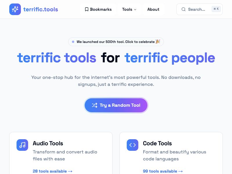 terrific.tools