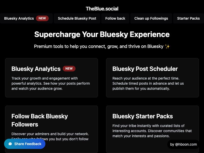 TheBlue.social Screenshot