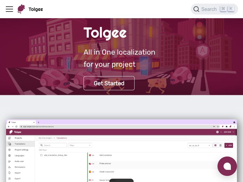 Tolgee Screenshot