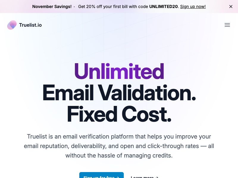 Truelist Screenshot