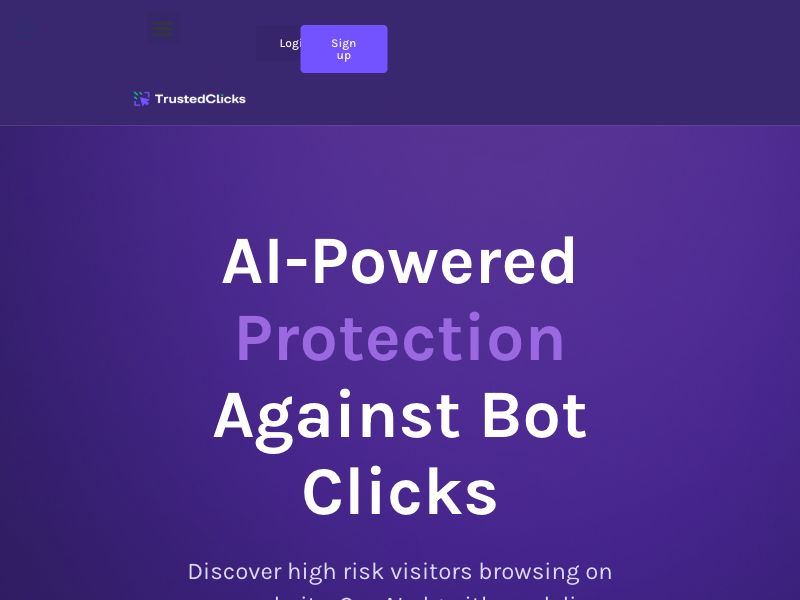 Trusted Clicks Screenshot