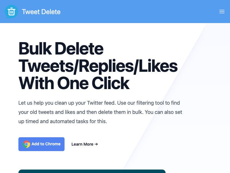 Tweet Delete Screenshot