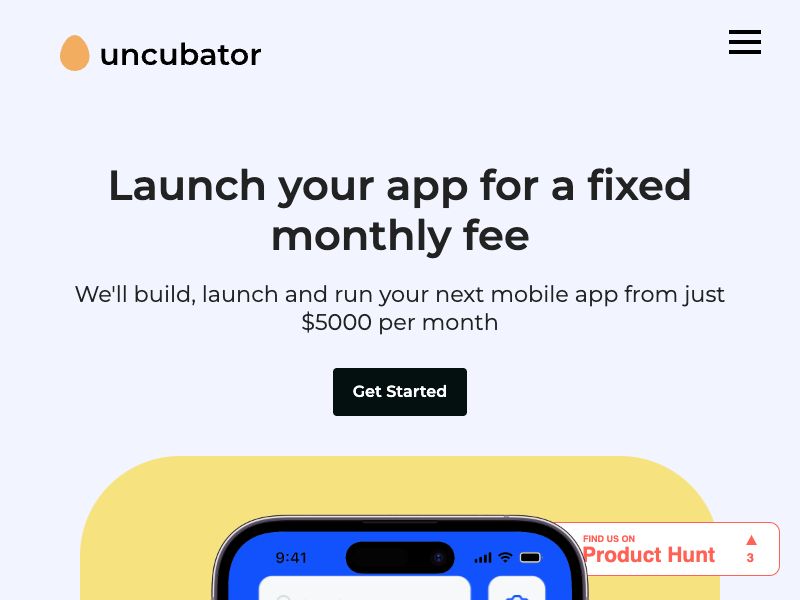 Uncubator