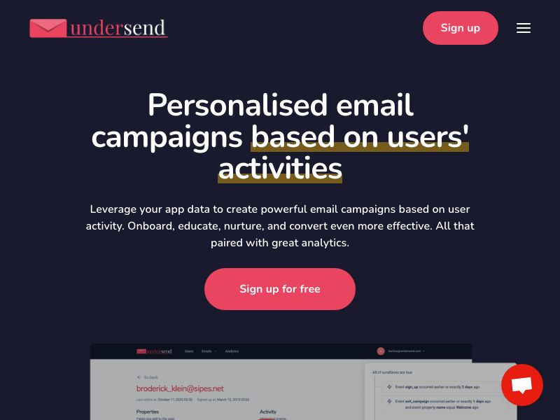 Undersend