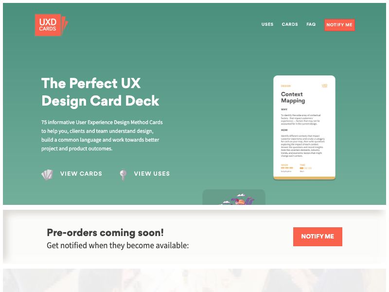 UXD Cards