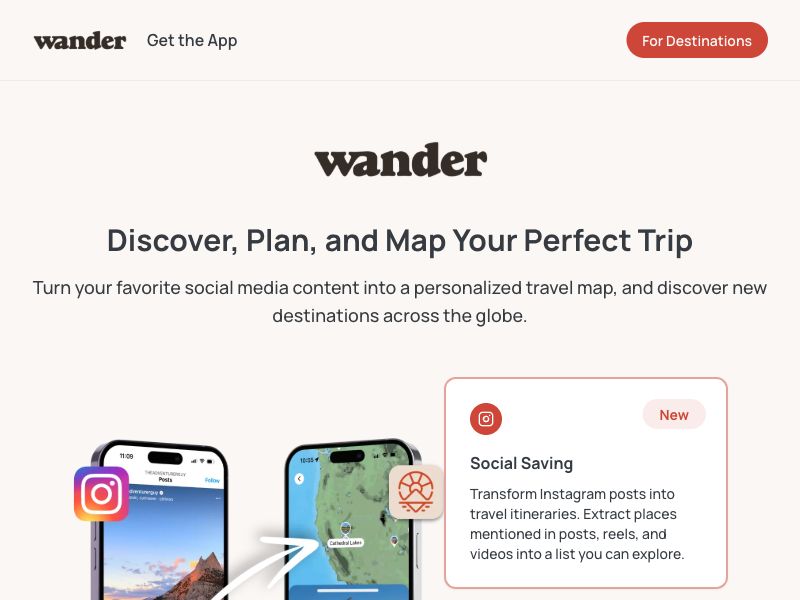 Wander Maps