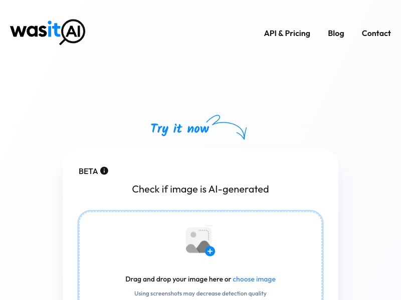 WasItAI Screenshot