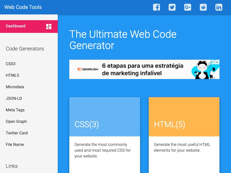 Web Code Tools