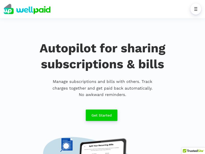 WellPaid Screenshot