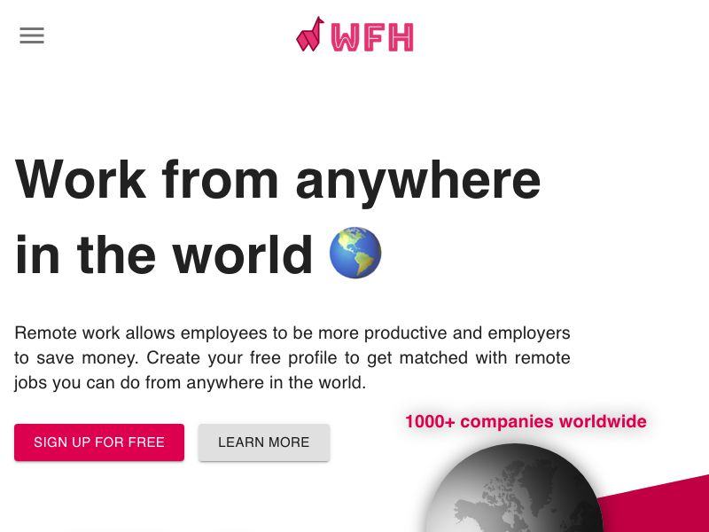 WFH Screenshot