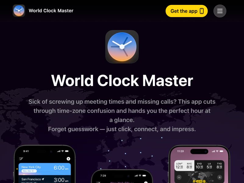 World Clock Master
