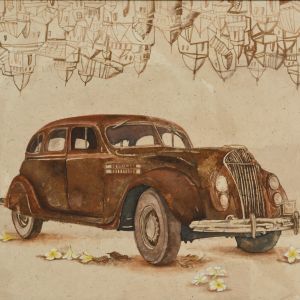 Afza Tamkanat's Painting