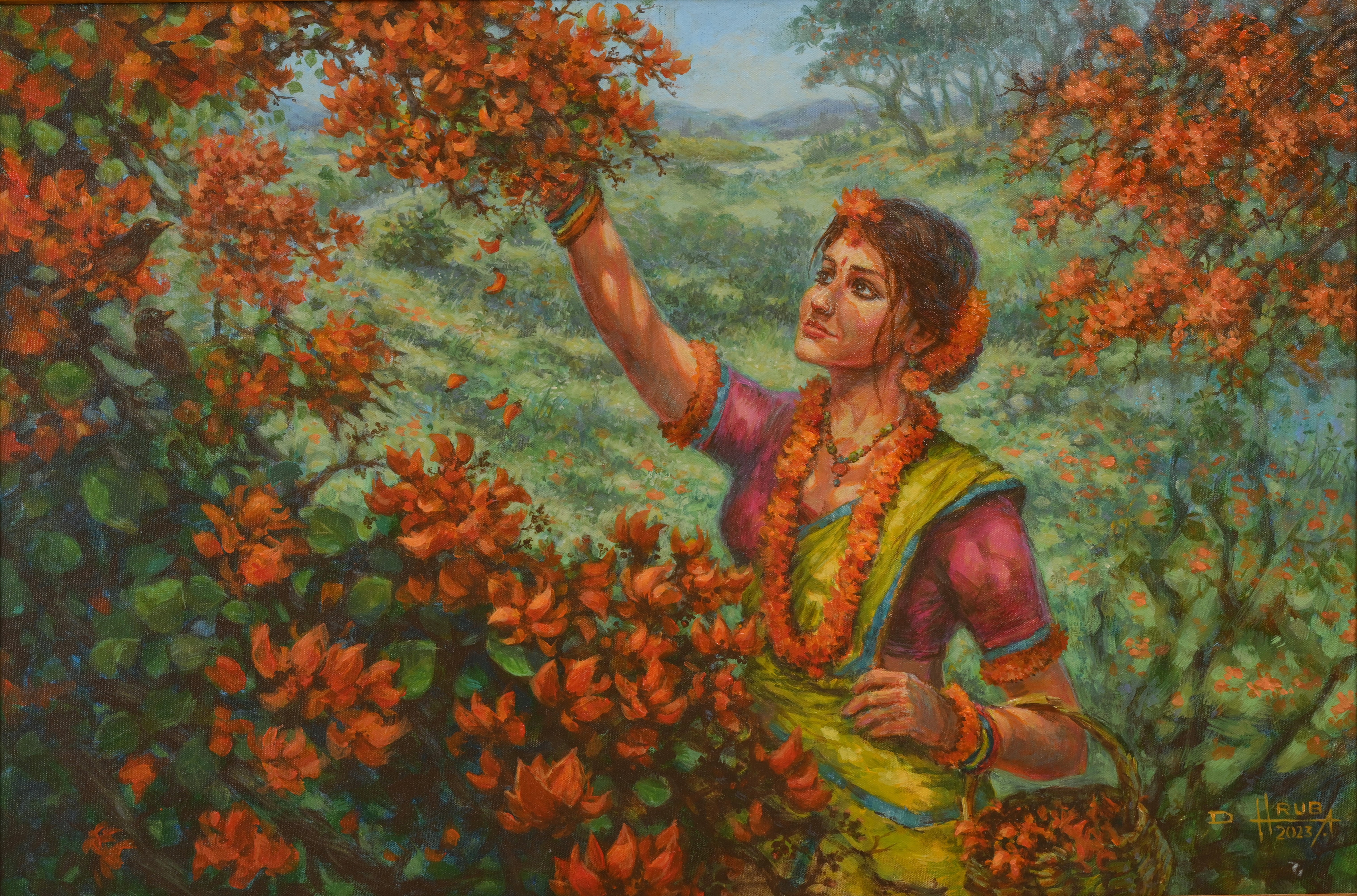 The tribal Girl (Season of Red)