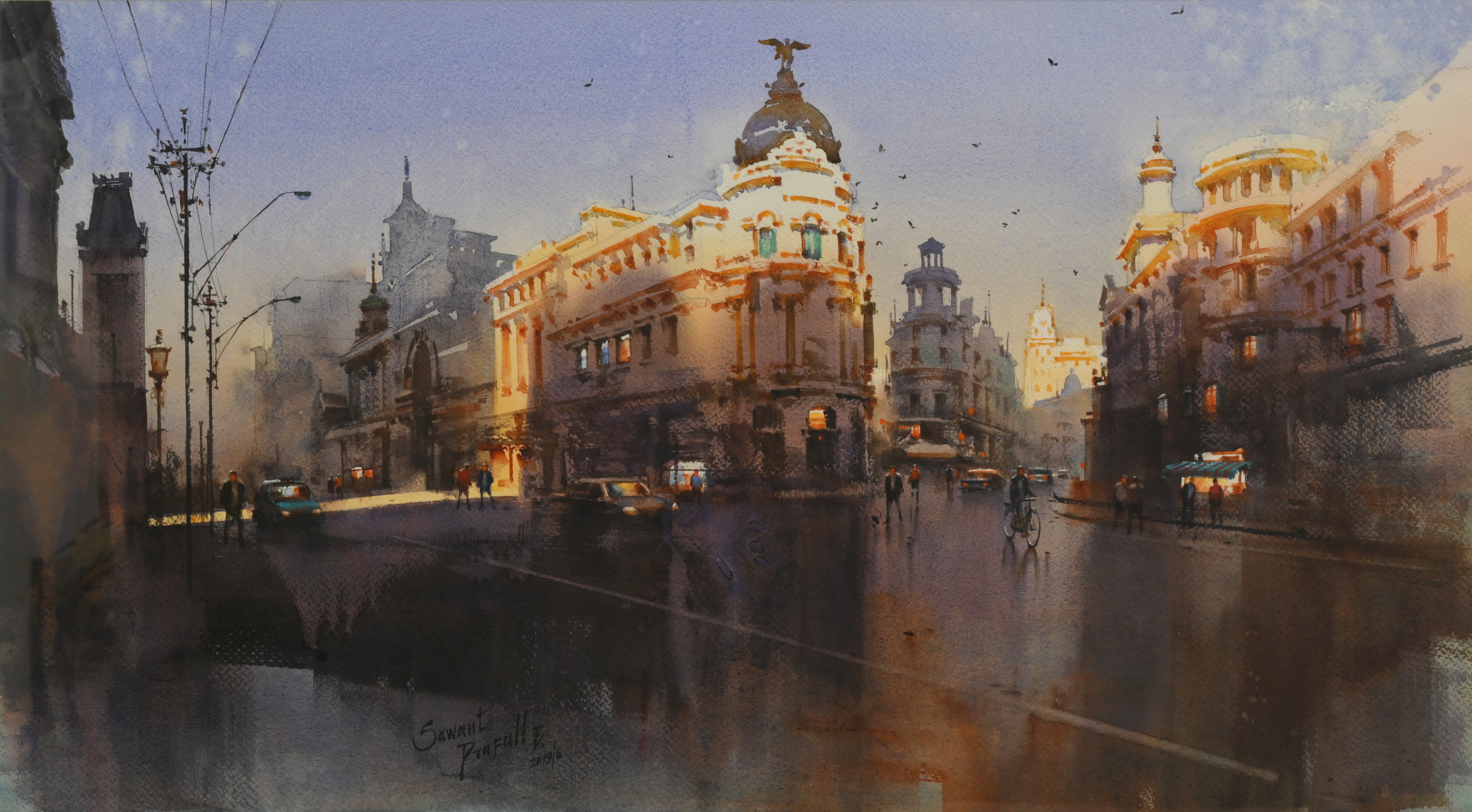 First Light at Madrid