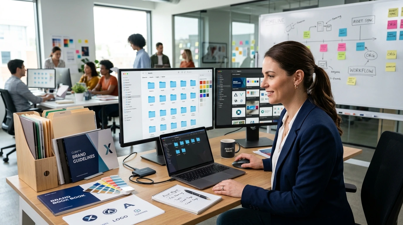 How Agencies Can Organize Client Brand Assets
