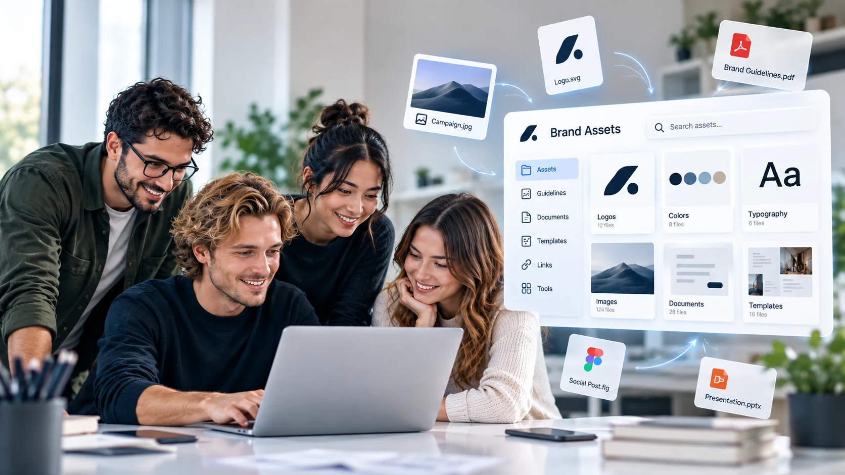How to Make Brand Assets Easier for Your Team to Find