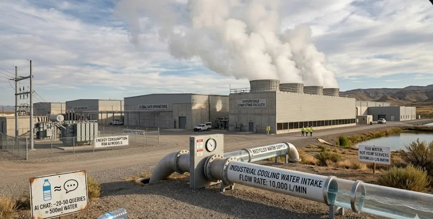 Yapay Zekanın Görünmez Su ve Enerji Ayak İzi