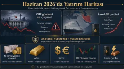 Haziran 2026’da Yatırım Araçları: Gürültü Değil, Risk Rejimi