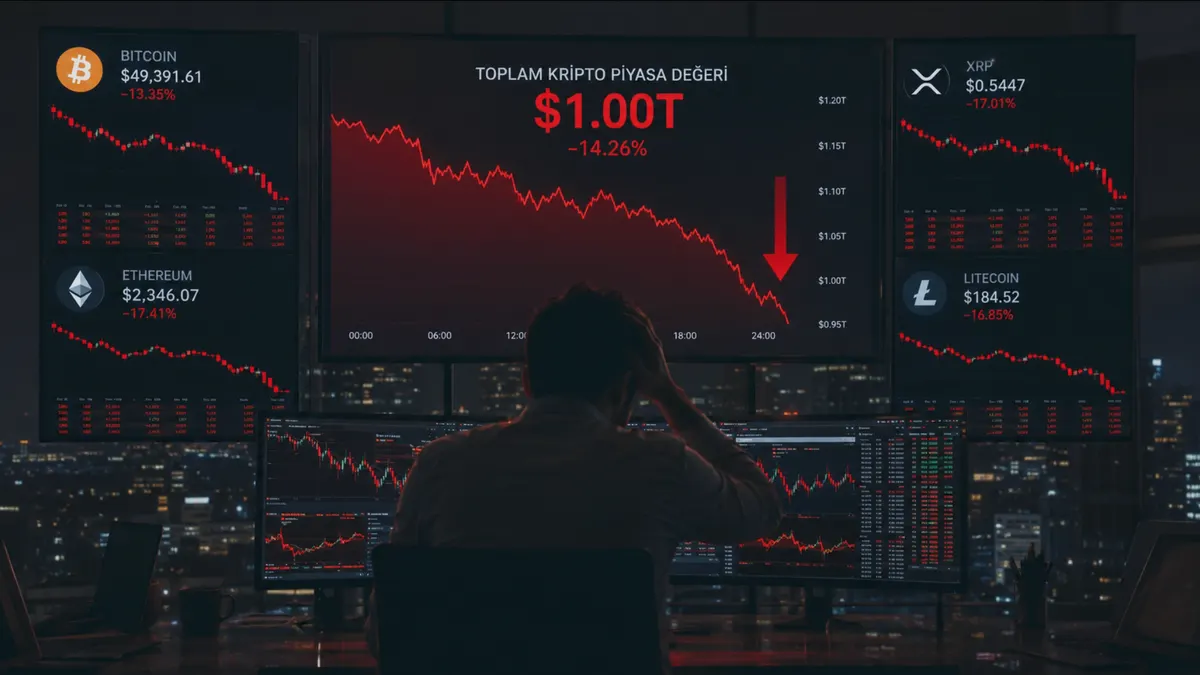 Kriptoda 1 Trilyon Dolarlık Soğuk Duş