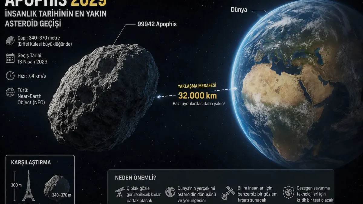 İnsanlığın En Yakın Asteroid Karşılaşmalarından Biri