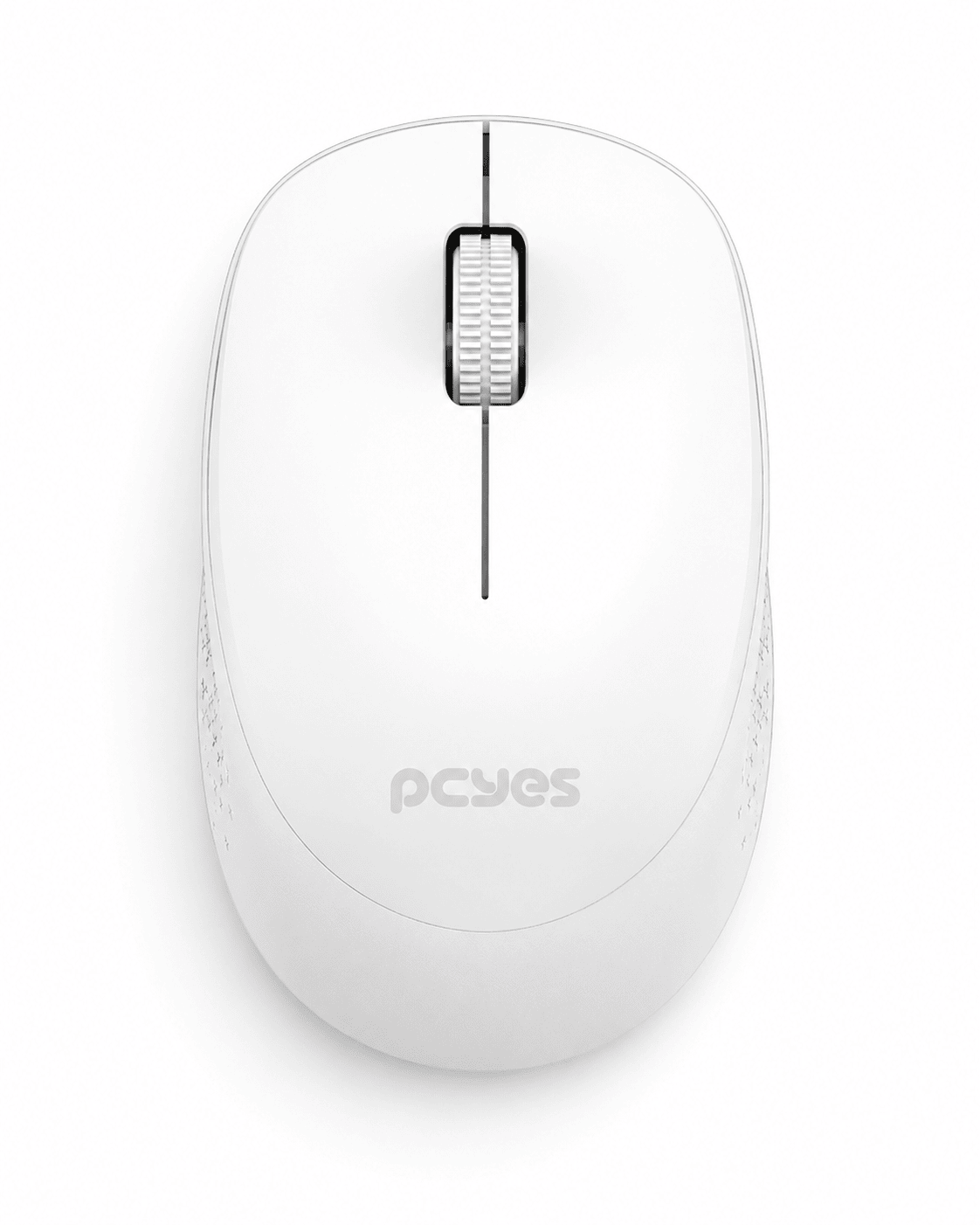 MOUSE WIRELESS PCYES MOVER SILENT CLICK 1600 DPI PMMWSCW BRANCO