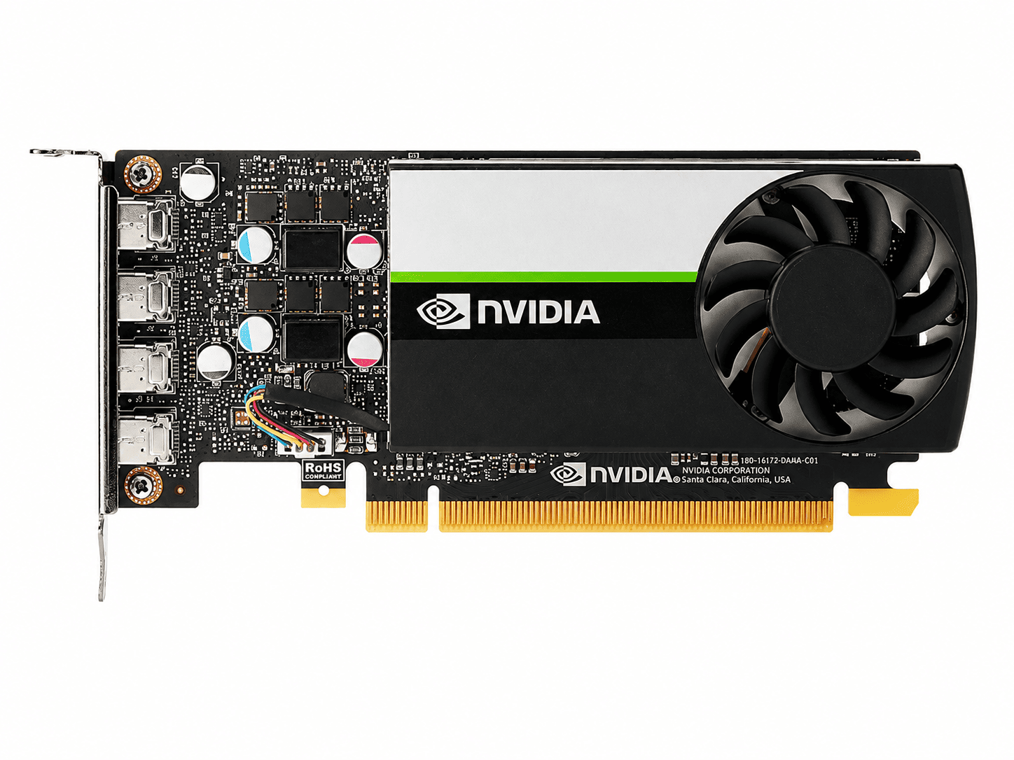 PLACA DE VIDEO NVIDIA QUADRO T1000 4GB DDR6 128 BITS VCNT1000-PB