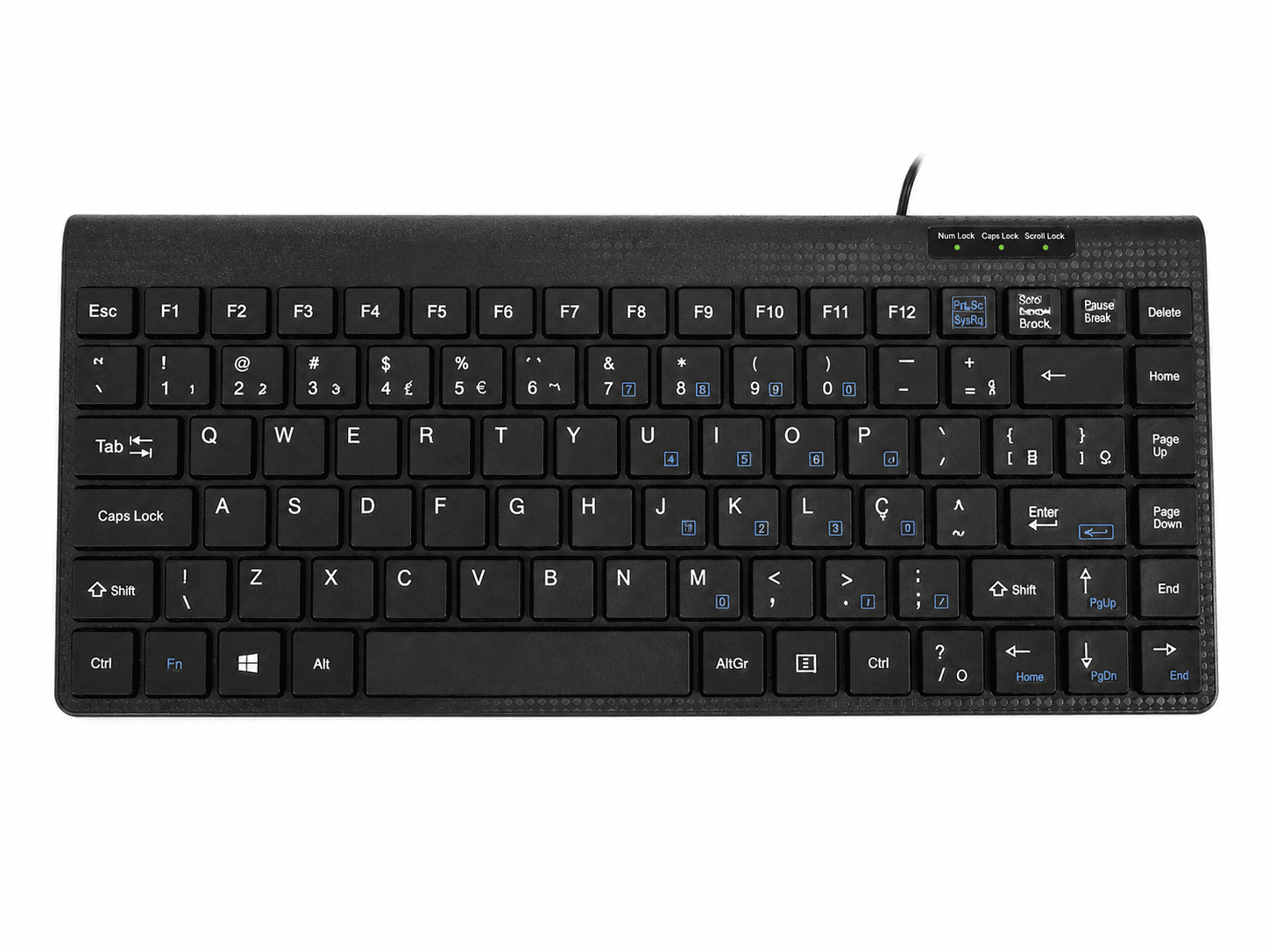 TECLADO USB K-MEX MINI KB-D428 PRETO