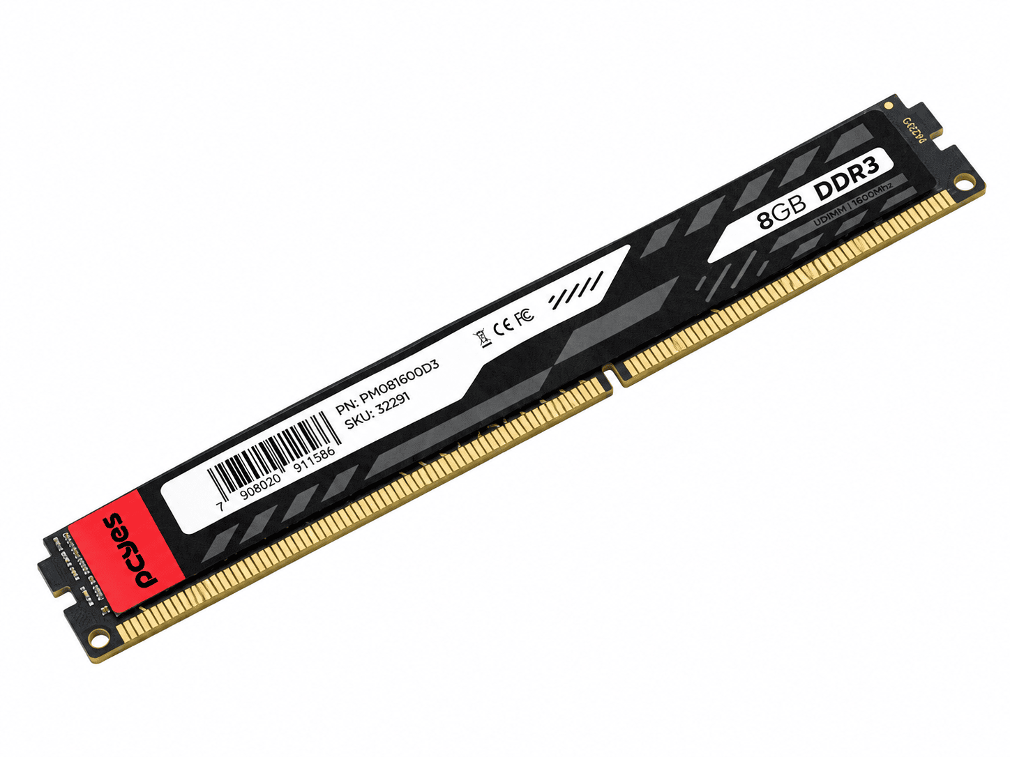 MEMORIA DESKTOP PCYES DDR3 8GB 1600MHZ - PM081600D3