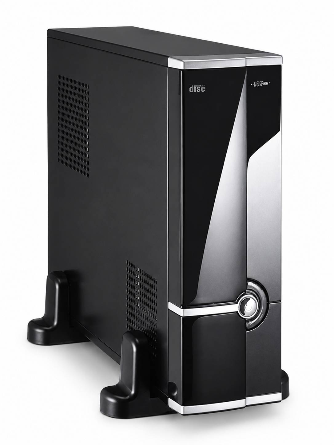 GABINETE SLIM K-MEX MICRO ATX GM-9J8A COM FONTE 250W PP250ROF PRETO/PRATA -