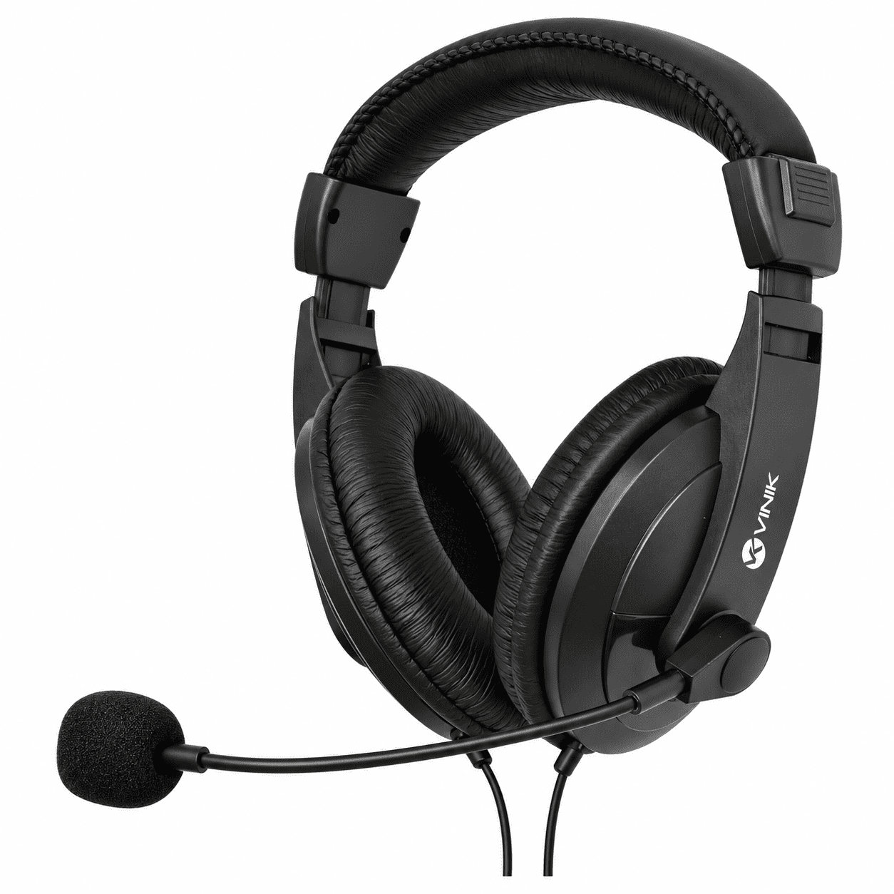 HEADSET VINIK GO PLAY COM MICROFONE PRETO FM35