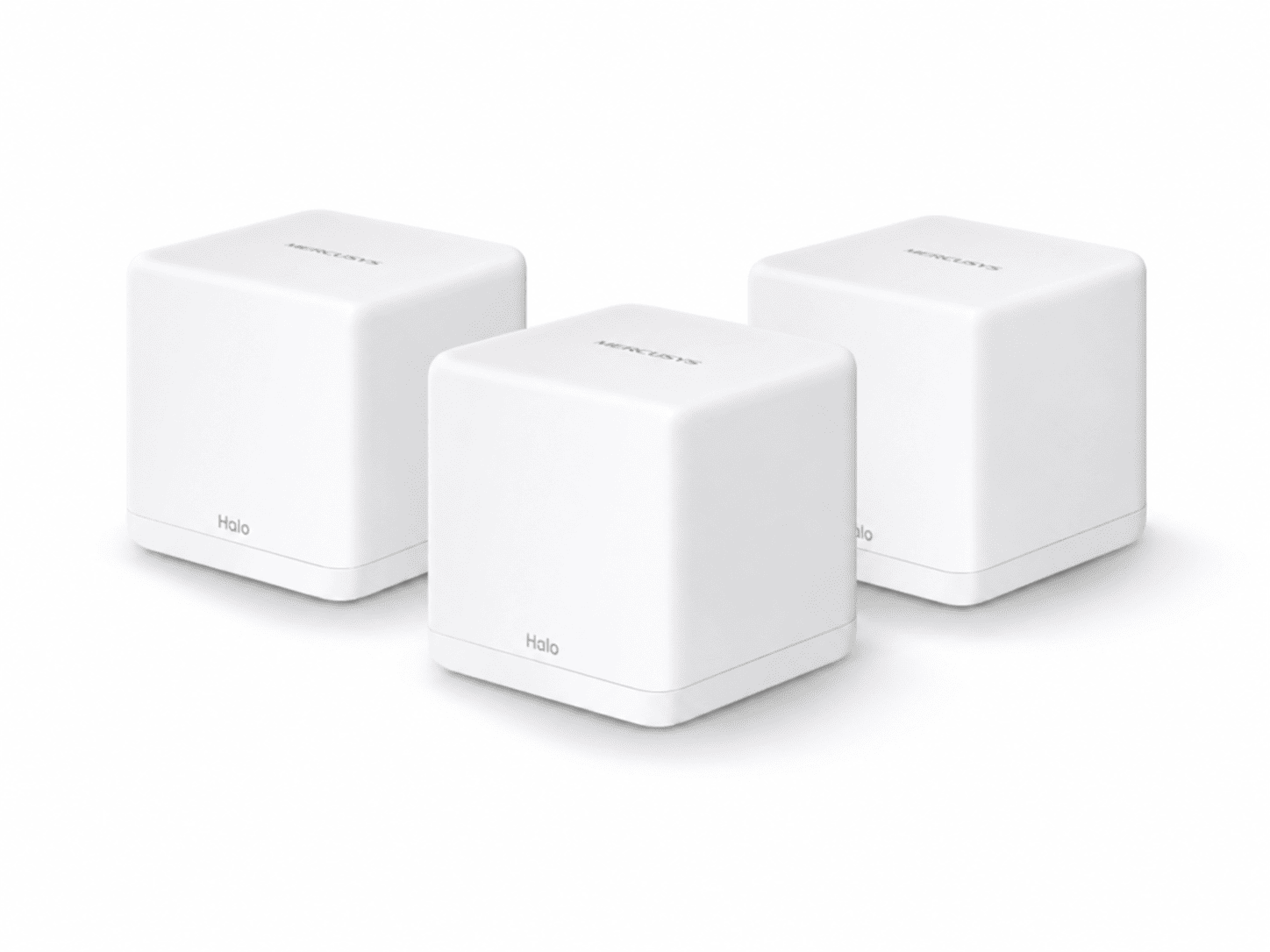 ROTEADOR WIRELESS AC MERCUSYS 1300MBPS AC1300 MESH HALO H30G (3-PACK)