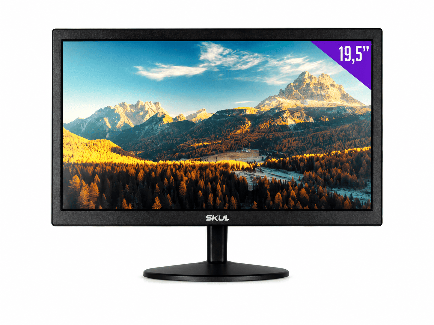MONITOR SKUL SM1955MS 19,5" / VGA - HDMI / VESA / 1600x900 / TN / 75HZ* / PRETO