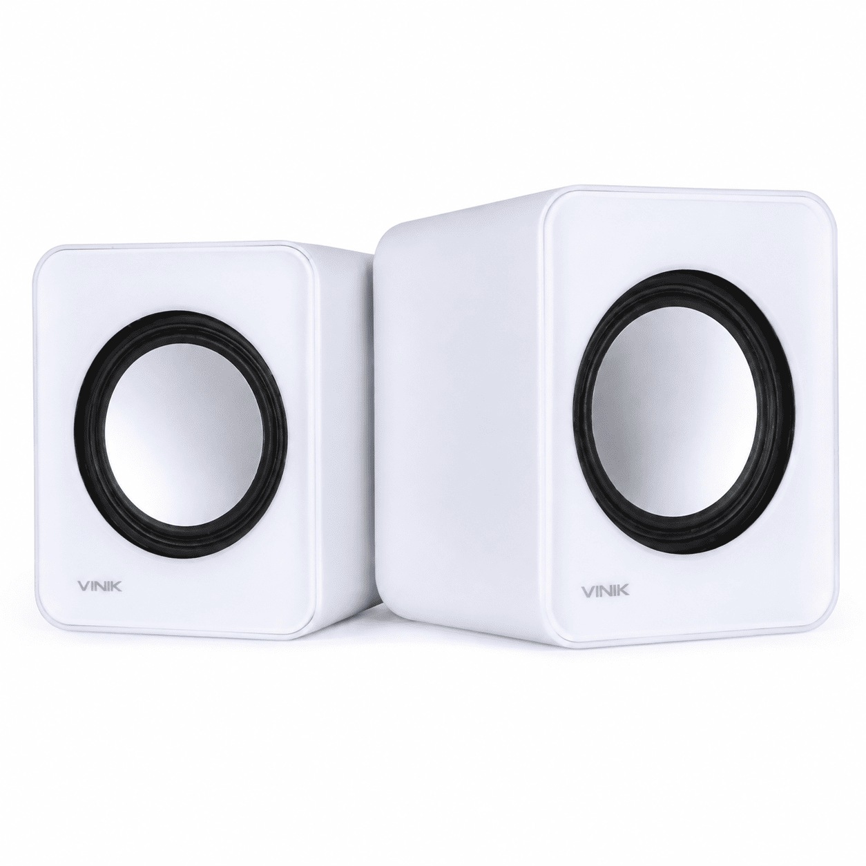 CAIXA DE SOM VINIK 2W USB 2.0 5V VS-01B - BRANCA