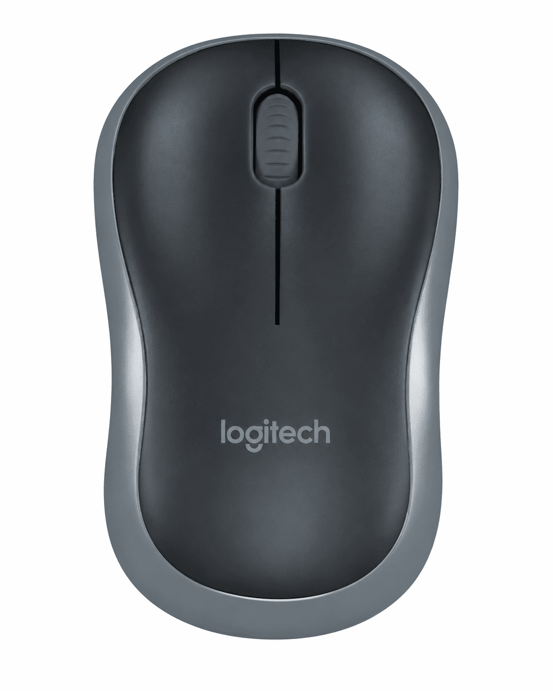 MOUSE WIRELESS LOGITECH M185 PRETO/CINZA
