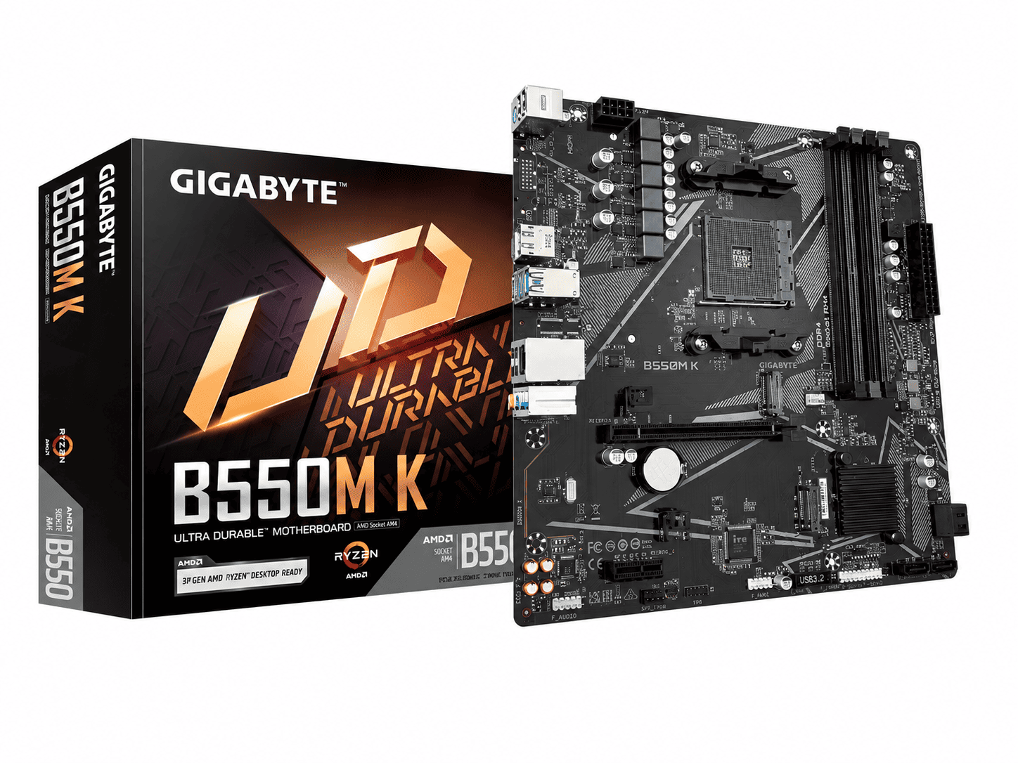 PLACA-MAE GIGABYTE B550M K DDR4 SOCKET AM4