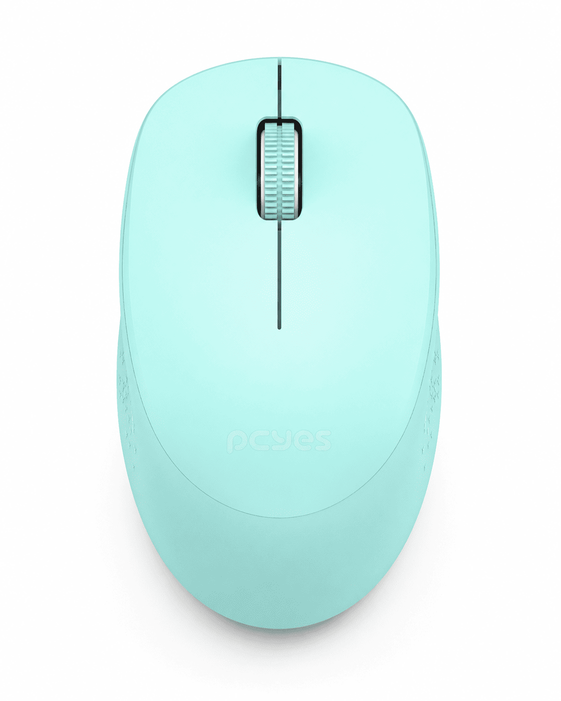 MOUSE WIRELESS PCYES MOVER SILENT CLICK 1600 DPI PMMWSCB VERDE