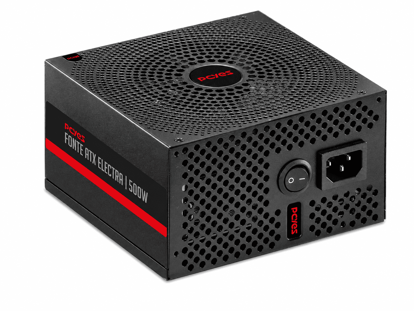 FONTE ATX PCYES 500W ELECTRA PFC ATIVO - ELEC500W