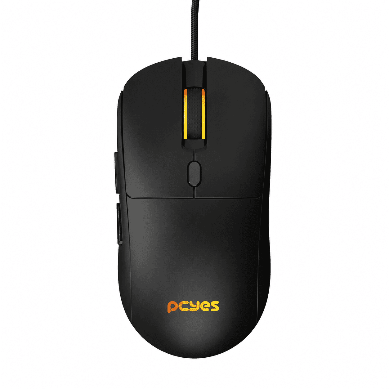 MOUSE GAMER USB PCYES BASARAN COM LED RGB / 12400 DPI / PRETO - PMGBRBV