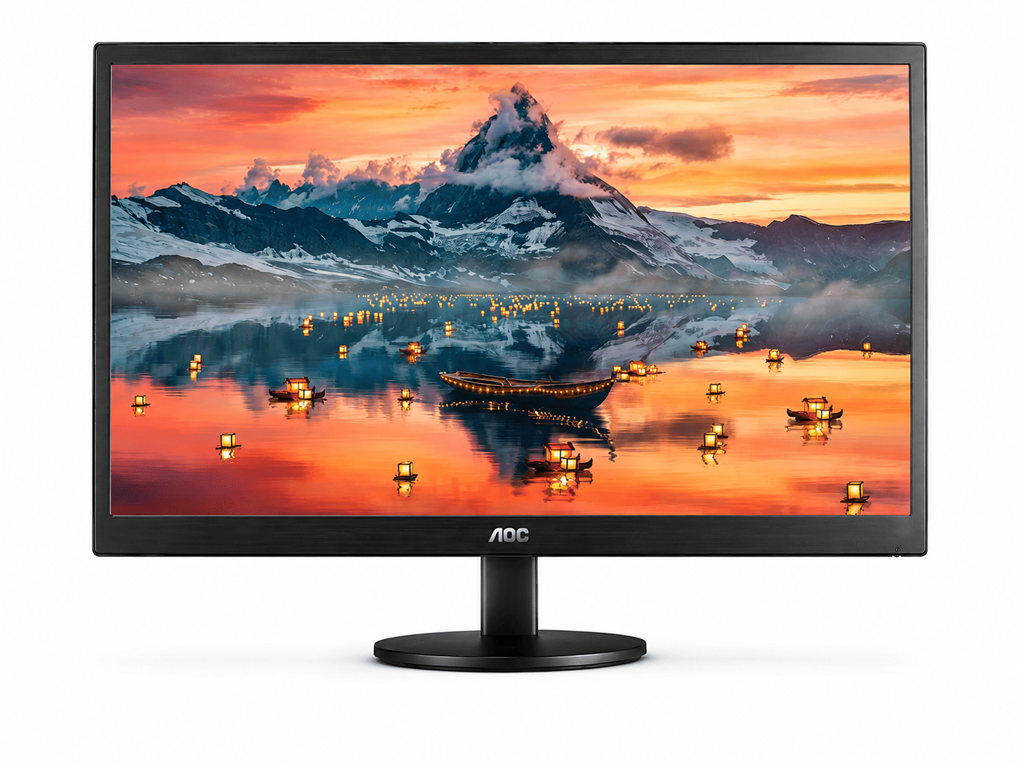 MONITOR AOC 18,5" LED / VGA-HDMI / E970SWHNL / PRETO -